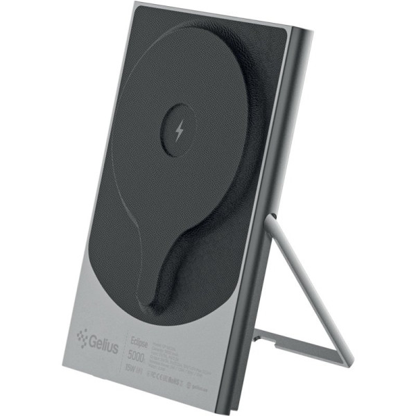 Фото - Батарея мобільна Gelius Eclipse Magnetic Wireless Charge GP-WC014 15W 5000mAh (100079)