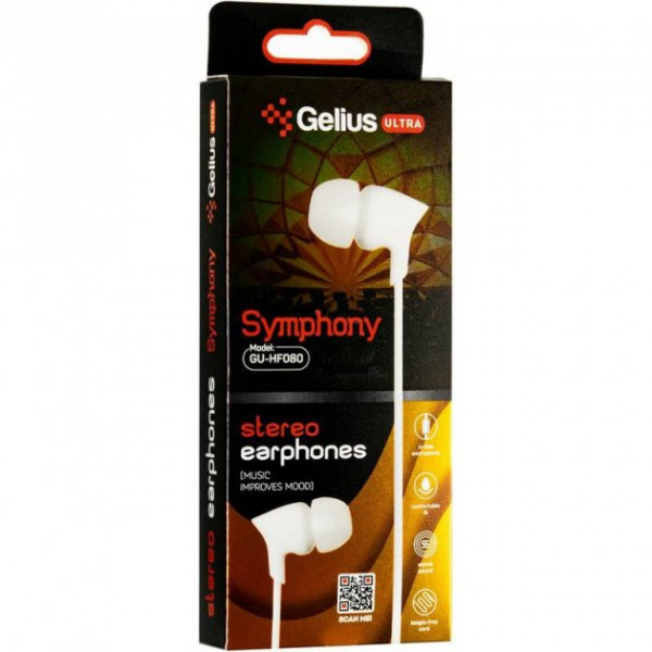 Фото - Навушники вкладиші дротові Gelius Ultra Symphony GU-080 Black