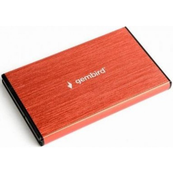 Фото - Зовнішній карман Gembird USB 3.0 Red (EE2-U3S-3-R)