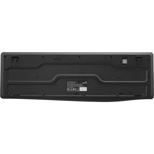 Фото - Клавіатура бездротова Genius KB-7200 104key, WL, EN/UKR (31320002406)
