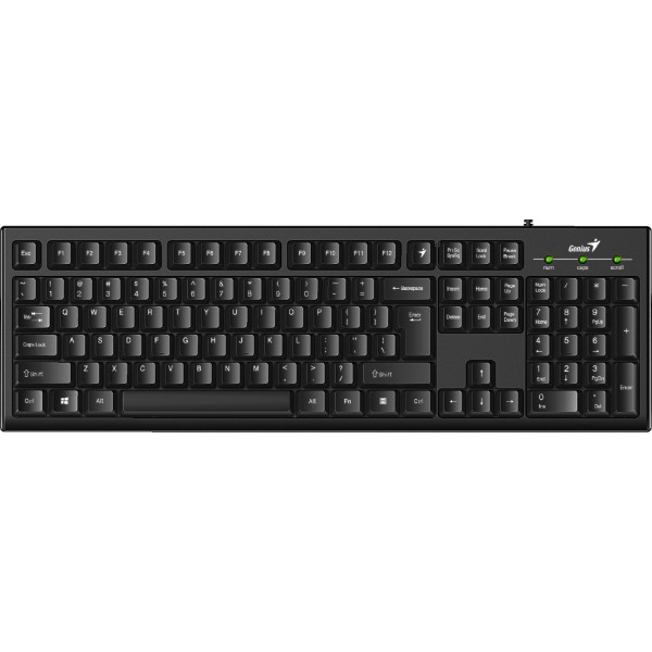 Фото - Клавиатура проводная Genius Smart KB-100 USB UKR (31300005410)