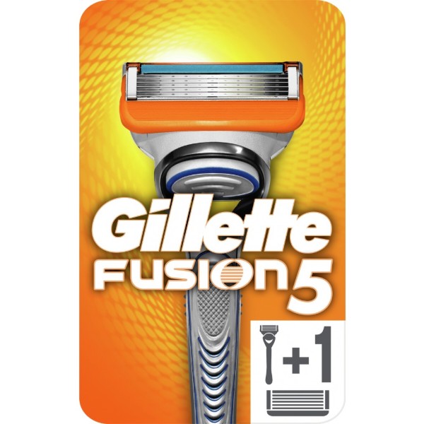 Фото - Станок мужской Gillette FUSION Станок+2 картриджа 1шт