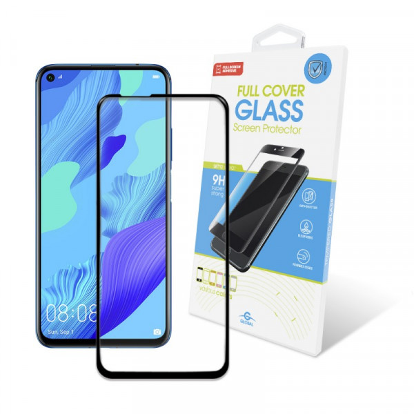 Фото - Защитное стекло для смартфона Global Huawei Nova 5T Full Glue Black (1283126497346)