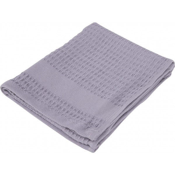Фото - Рушник для рук GM Textile вафельний світло-сірий 40х70