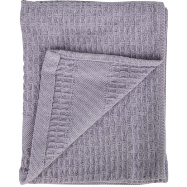 Фото - Рушник для рук GM Textile вафельний світло-сірий 40х70