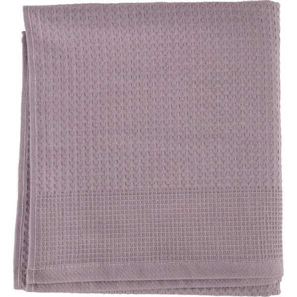 Фото - Простирадло євро GM Textile літнє вафельне попелясте 200х220