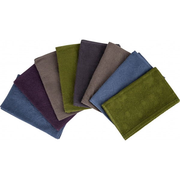 Фото - Набір серветок GM Textile махрових жакардових листочки 25х45, 8 шт