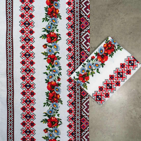 Фото - Набір рушників GM Textile вафельних вишиванка 35х61, 4 шт