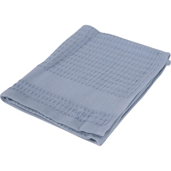 Фото - Рушник для рук GM Textile вафельний блакитний 40х70