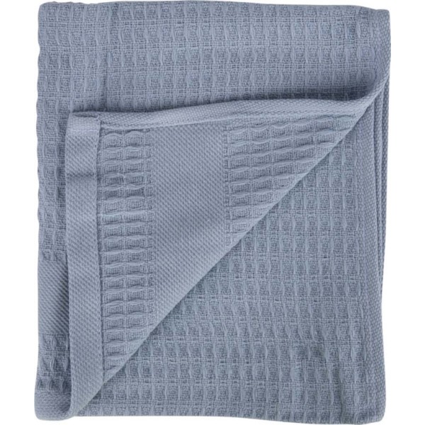 Фото - Рушник для рук GM Textile вафельний блакитний 40х70