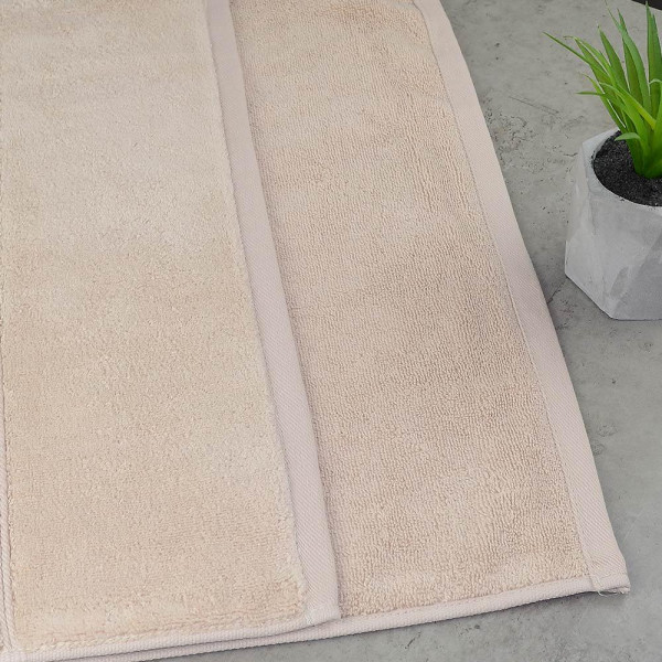 Фото - Полотенце банное GM Textile махровое кремовый Миладо 70x140