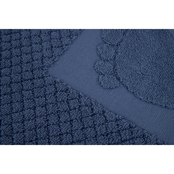 Фото - Рушник для ніг GM Textile махровий блакитний 50х70