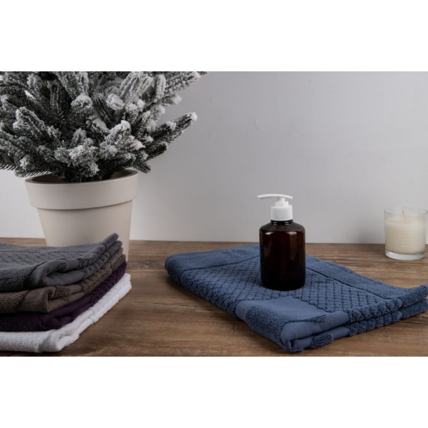 Фото - Рушник для ніг GM Textile махровий блакитний 50х70
