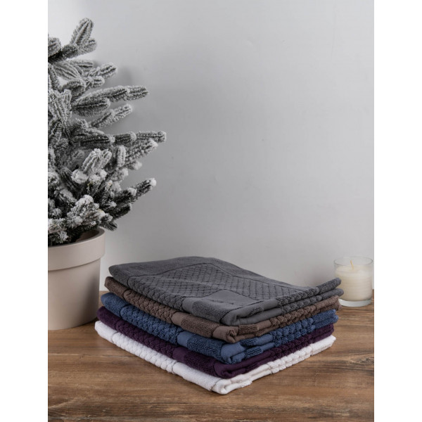 Фото - Рушник для ніг GM Textile махровий кремовий 50х70
