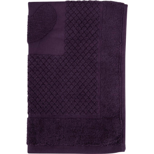 Фото - Рушник для ніг GM Textile махровий виноградний 50х70