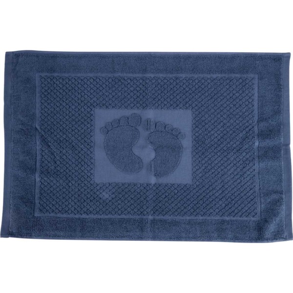 Фото - Рушник для ніг GM Textile махровий блакитний 50х70