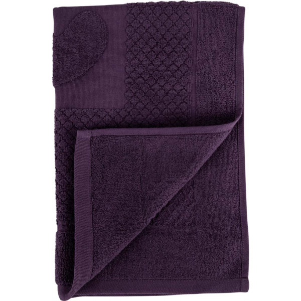 Фото - Рушник для ніг GM Textile махровий виноградний 50х70