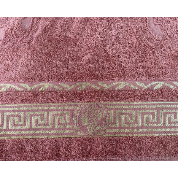 Фото - Рушник для обличчя GM Textile махровий теракот Цезар 50х90