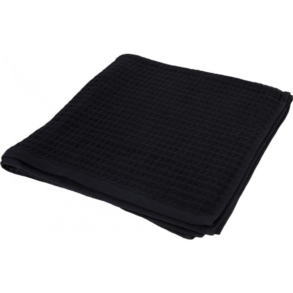 Фото - Рушник банний GM Textile вафельний чорний 70х140, 280 г/м2