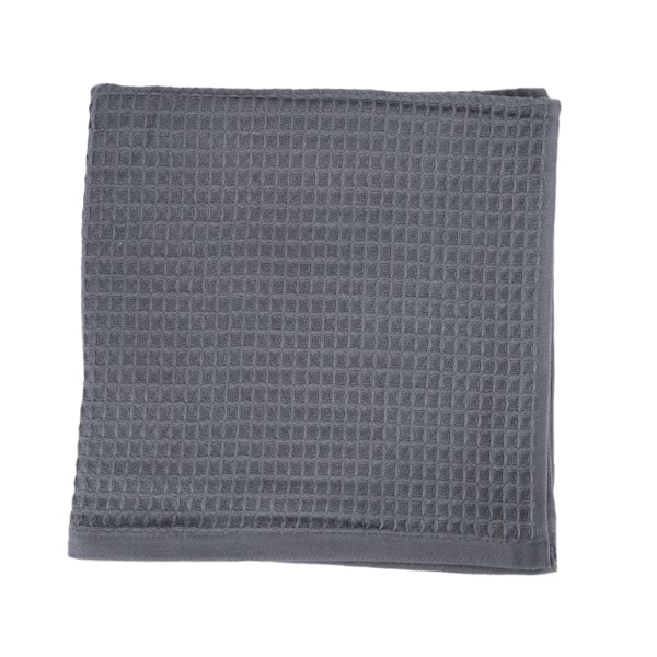 Фото - Полотенце для лица GM Textile вафельное серое 50х90, 280 г/м2