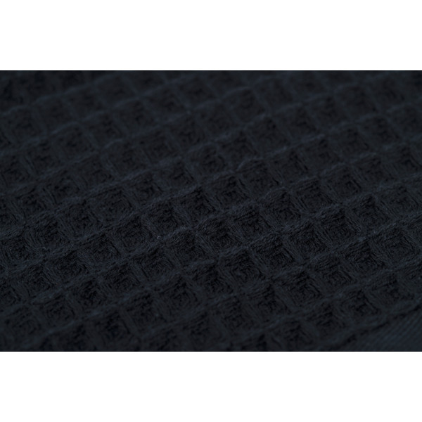 Фото - Рушник банний GM Textile вафельний чорний 70х140, 280 г/м2