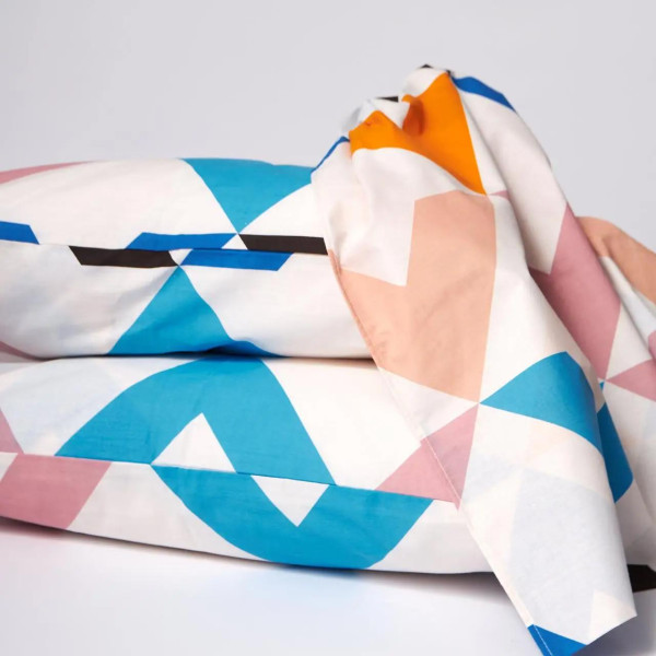 Фото - Комплект постільної білизни Moon&Star Бязь Gold Люкс Color Clash 160х220х2 нав. 4х50х70 (MS-820008993)