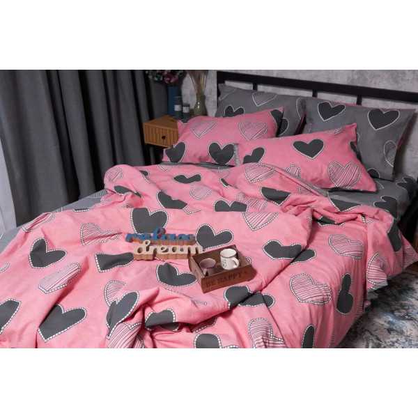 Фото - Комплект постельного белья Moon&Star Бязь Gold Люкс Love 143х210х2 (MS-820002778)