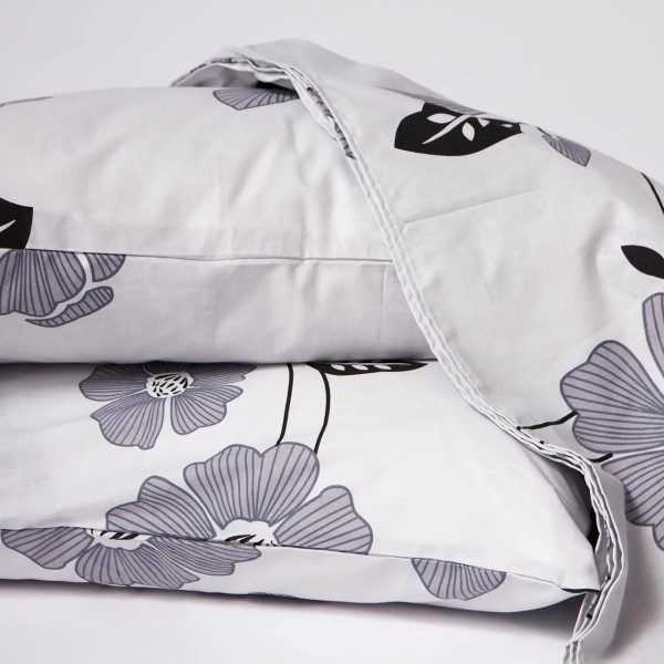 Фото - Комплект постільної білизни Moon&Star Бязь Gold Люкс Misty Petals 143х210 см нав. 4х50х70 (MS-820009433)