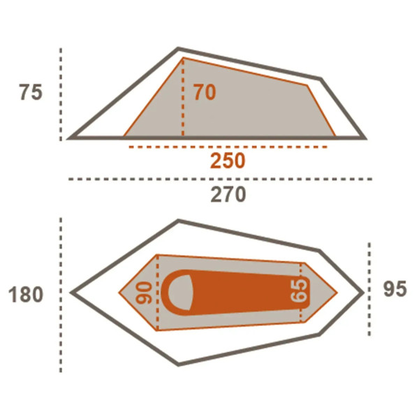 Фото - Палатка Grand Canyon Richmond 1 Capulet Olive (330024)