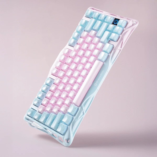 Фото - Клавиатура беспроводная игровая GravaStar Mercury K1 Lite Lumen Rose (GSK1LITE_PM_PNK)