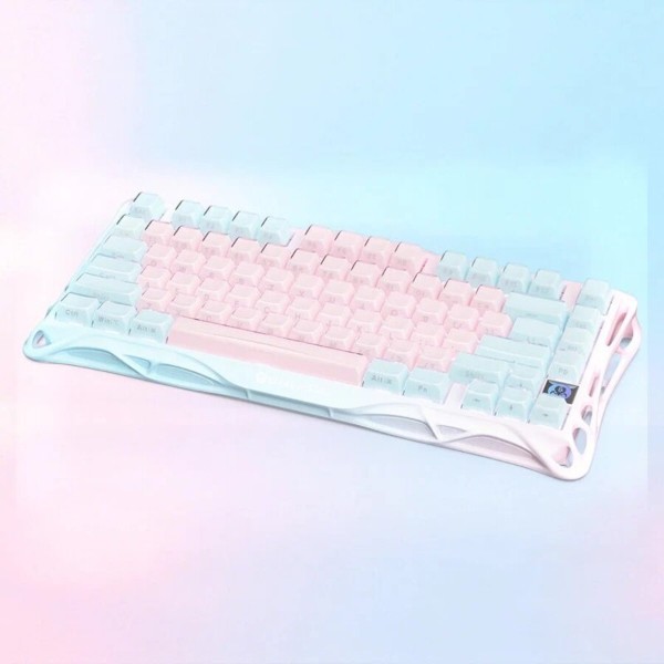 Фото - Клавиатура беспроводная игровая GravaStar Mercury K1 Lite Lumen Rose (GSK1LITE_PM_PNK)