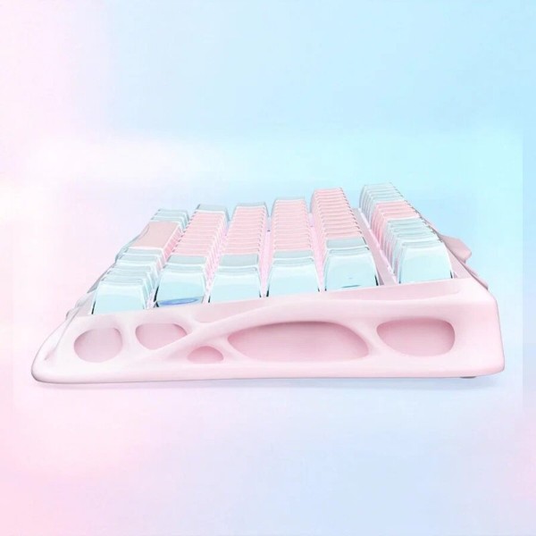 Фото - Клавиатура беспроводная игровая GravaStar Mercury K1 Lite Lumen Rose (GSK1LITE_PM_PNK)