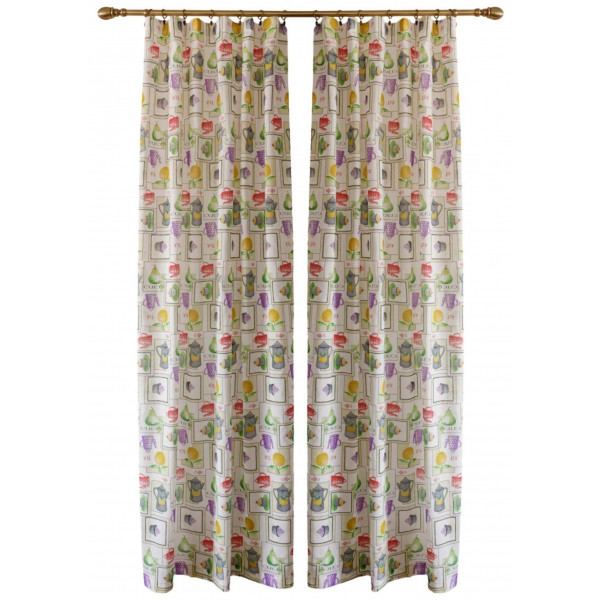 Фото - Гардина Прованс Green apples 145х250 см (034899)