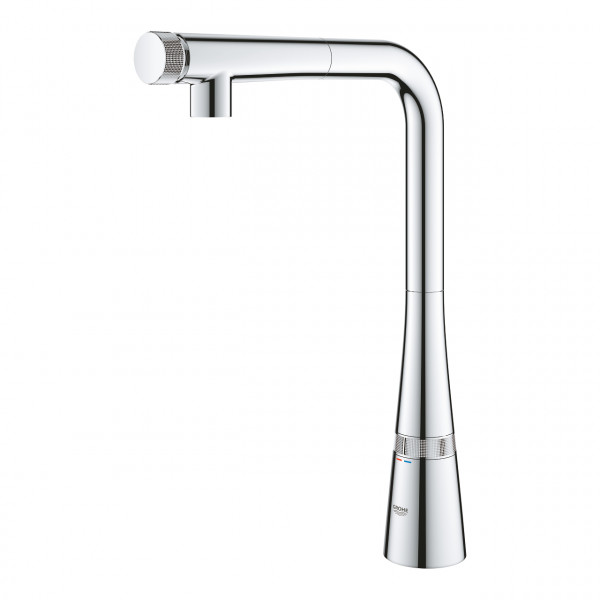 Фото - Кухонний змішувач Grohe Scala Smctr Ohm L Pull Хром (30442000)