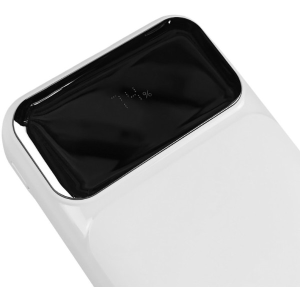 Фото - Батарея мобільна Grunhelm 20.000 mAh White швидка зарядка 22.5W (GP-20WQC)