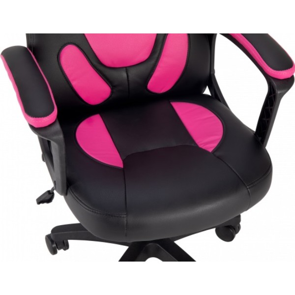 Фото - Крісло для геймерів GT Racer X-1414 Black/Pink (Kids)