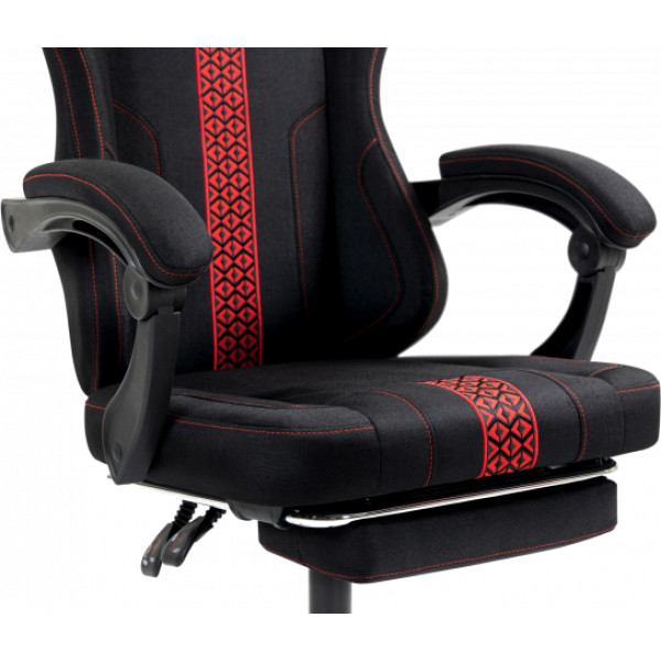 Фото - Крісло для геймерів GT Racer X-2331 Fabric Black/Red