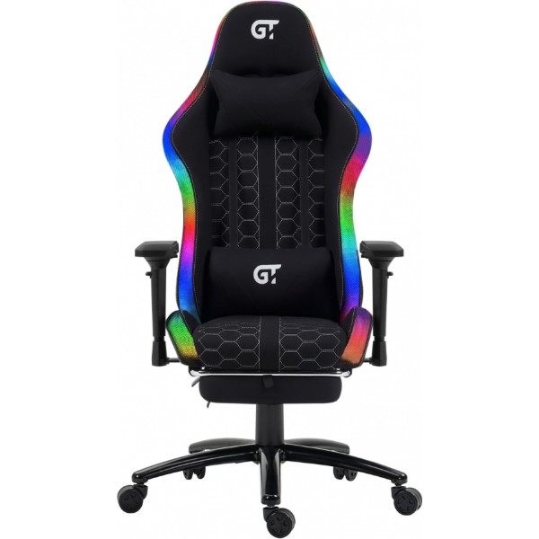 Фото - Крісло для геймерів GT Racer X-2462 Fabric Black