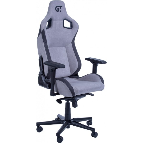 Фото - Кресло для геймеров GT Racer X-8005 Light Gray/Black Suede