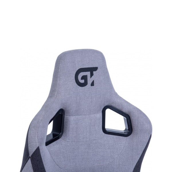 Фото - Кресло для геймеров GT Racer X-8005 Light Gray/Black Suede