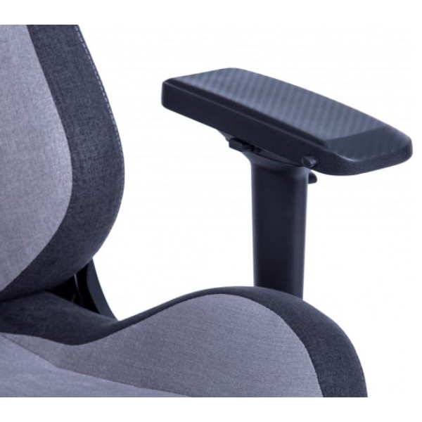 Фото - Кресло для геймеров GT Racer X-8005 Light Gray/Black Suede