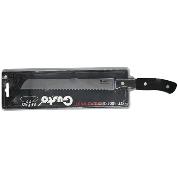 Фото - Ніж для хліба Gusto GT-4001-3 Classic 20.3 см Фото - Ніж для хліба Gusto GT-4001-3 Classic 20.3 см