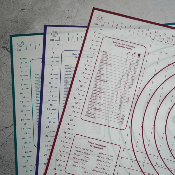 Фото - Килимок для випічки Gusto GT-4565-2 45х65 см (кобальт)