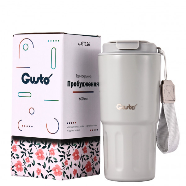 Фото - Термочашка Gusto GT126 Пробудження 600 мл