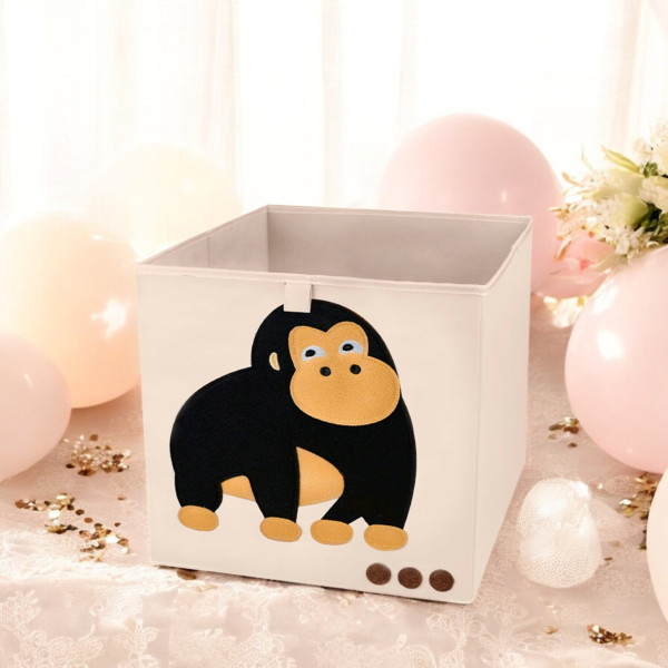 Фото - Коробка для зберігання дитяча Handy Home Мавпа 33x33x33 см (CH11)
