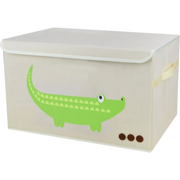 Фото - Коробка для зберігання дитяча Handy Home Крокодил 38x26x26 см (CH14) Фото - Коробка для зберігання дитяча Handy Home Крокодил 38x26x26 см (CH14)