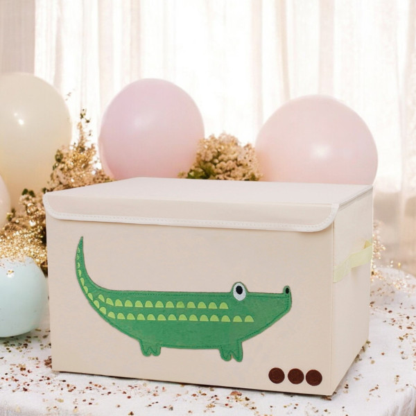 Фото - Коробка для зберігання дитяча Handy Home Крокодил 38x26x26 см (CH14)