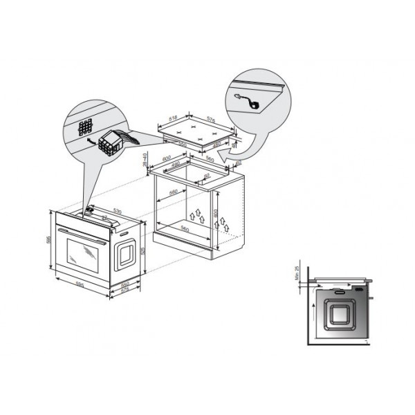 Фото - Духовой шкаф Hansa BOES 68102