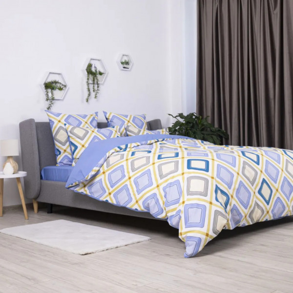 Фото - Комплект постільної білизни ТЕП Happy Sleep Блакитна дюна (2-03797_29497)