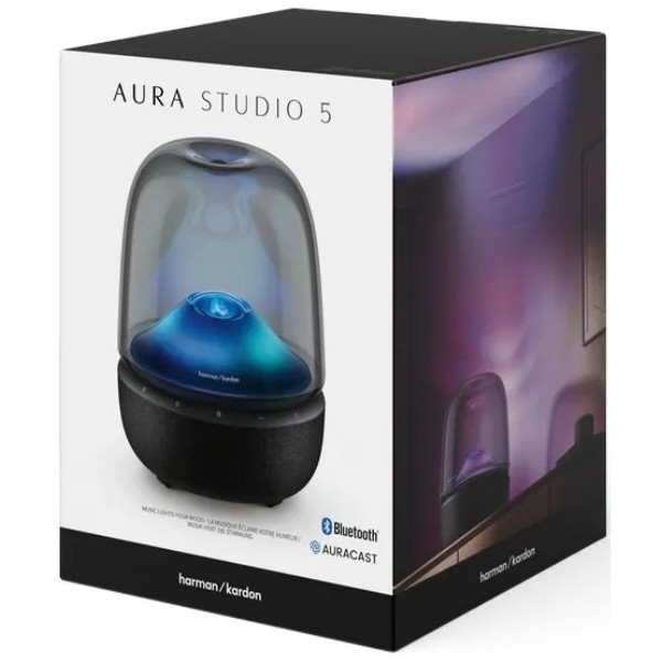 Фото - Портативна акустика Harman/Kardon Aura Studio 5 Black (HKAURAS5BLKEP)